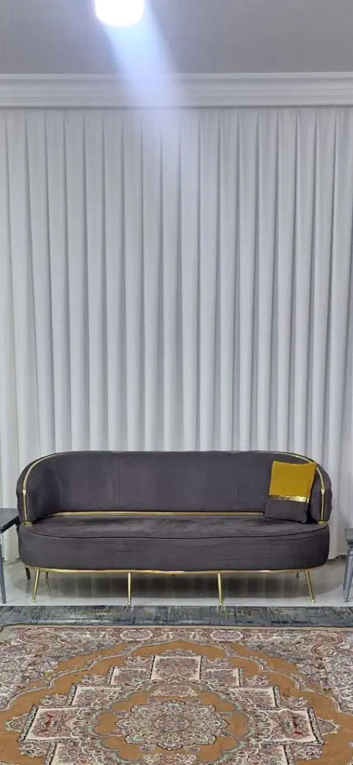 مبلمان ۸نفره استیل|مبلمان خانگی و میز عسلی|مشهد, مصلی (کارمندان اول)|دیوار