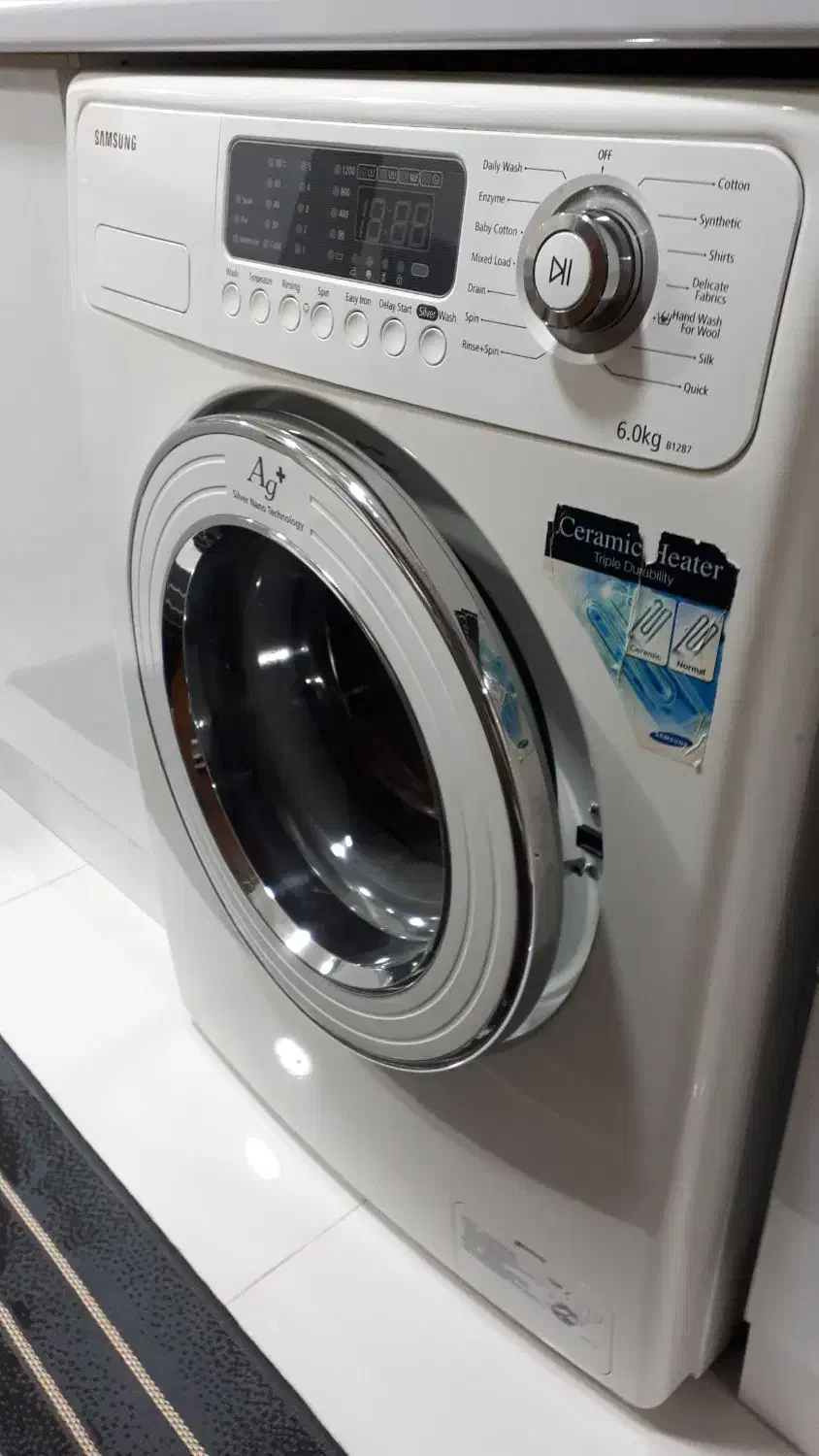 لباسشویی سامسونگ ۶ و نیم کیلویی|ماشین لباسشویی و خشک‌کن لباس|شوش, |دیوار
