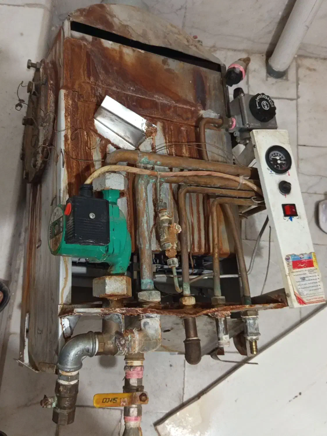 موتور خانه پکیج شوفاژ|آبگرمکن، پکیج، شوفاژ|کرمان, |دیوار