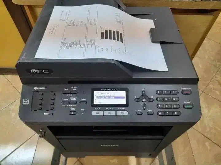 پرینتر کپی فکس اسکن سیاه سفید brother 8510|پرینتر، اسکنر، کپی، فکس|تهران, ایرانشهر|دیوار