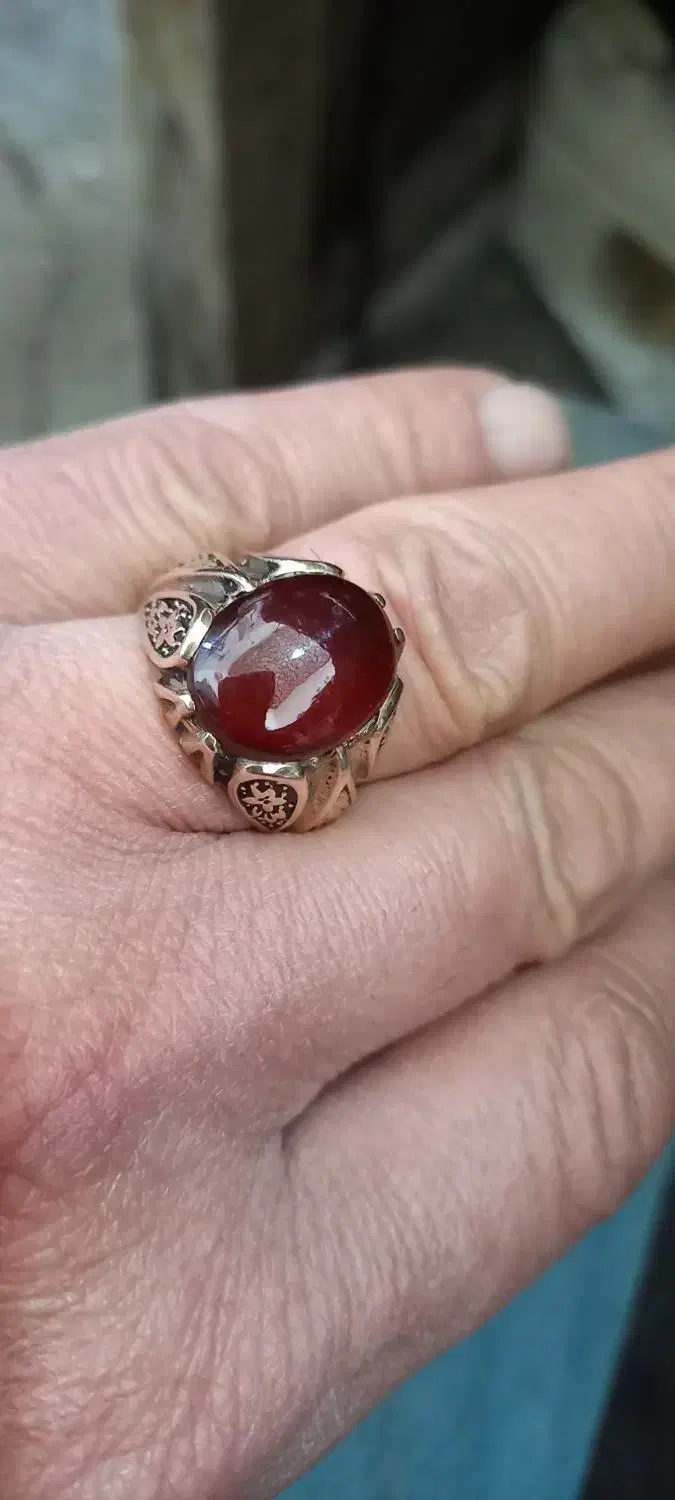 انگشترزیبایی گارنت بارکاب صلا روس|جواهرات|اردبیل, |دیوار