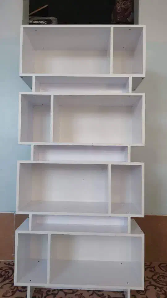 کتابخانه چوبی نو و باکیفیت|کتابخانه، شلف، قفسه‌های دیواری|فسا, |دیوار