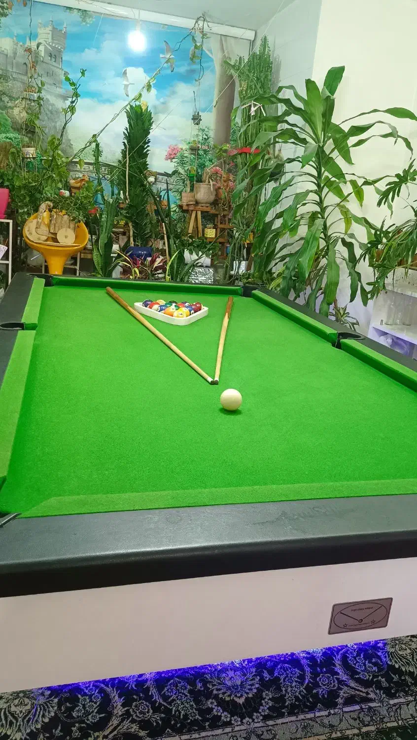 میز بیلیارد ایت 8 مدل رنگین کمان، فقط دکور بوده|ورزشهای توپی|مسجد سلیمان, |دیوار