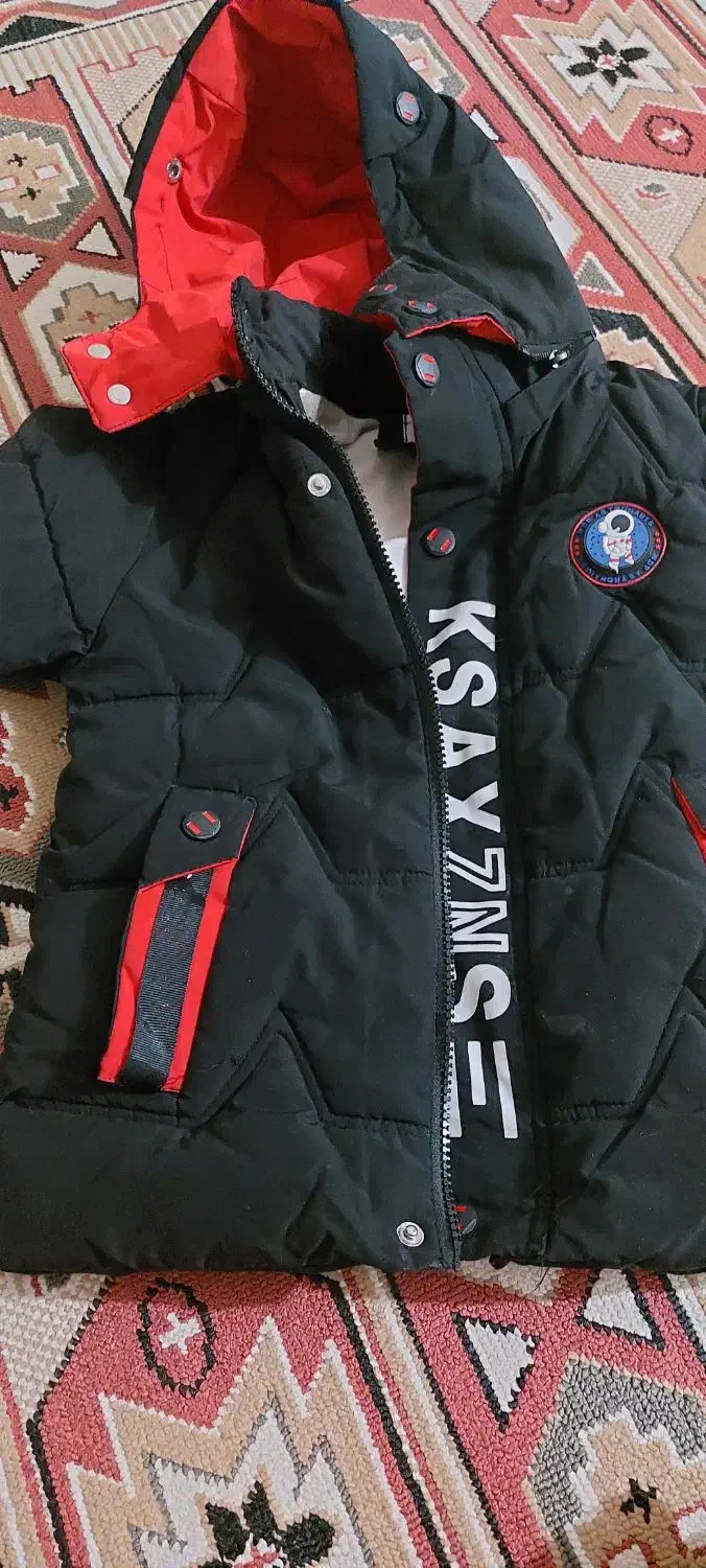 کاپشن پسرانه سایز مدیوم M|کفش و لباس بچه|خرمآباد, |دیوار