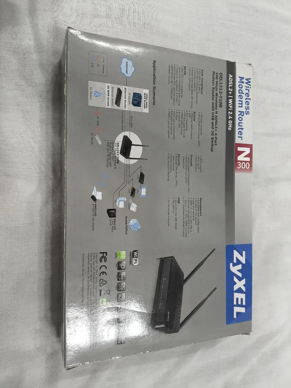 مودم زایکسل DEL1312-T10B|مودم و تجهیزات شبکه|کازرون, |دیوار