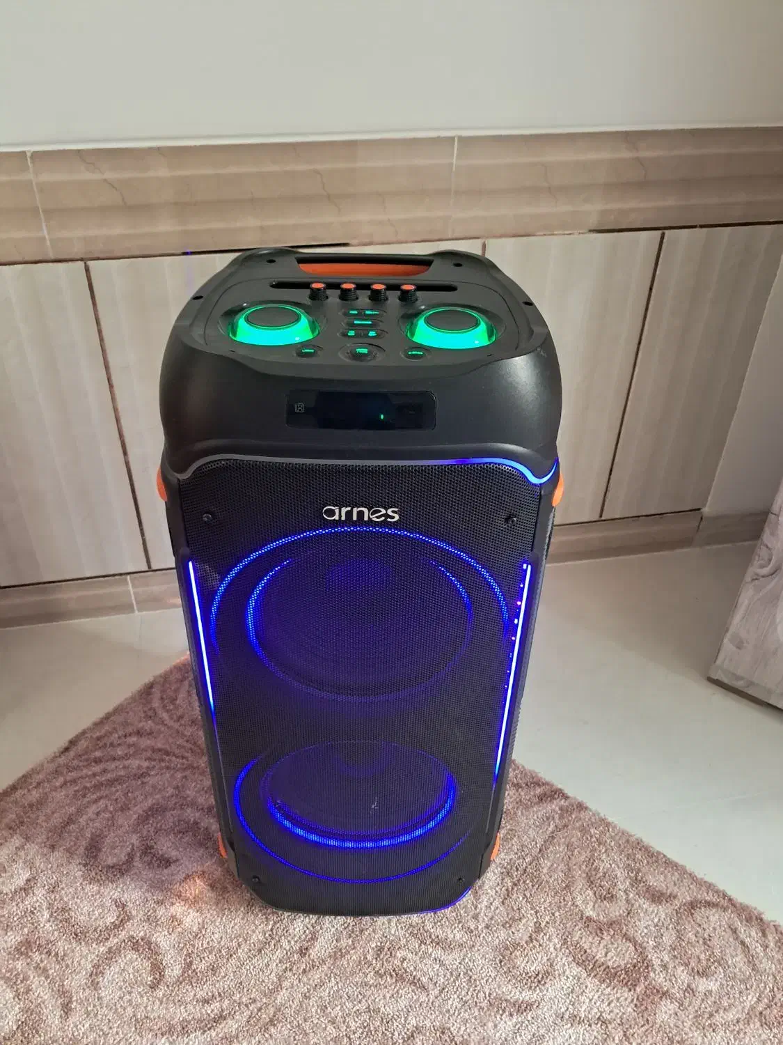 اسپیکر برقی شارژی.اورجینال arnes.a730|سیستم صوتی خانگی|مرودشت, ثبت احوال|دیوار