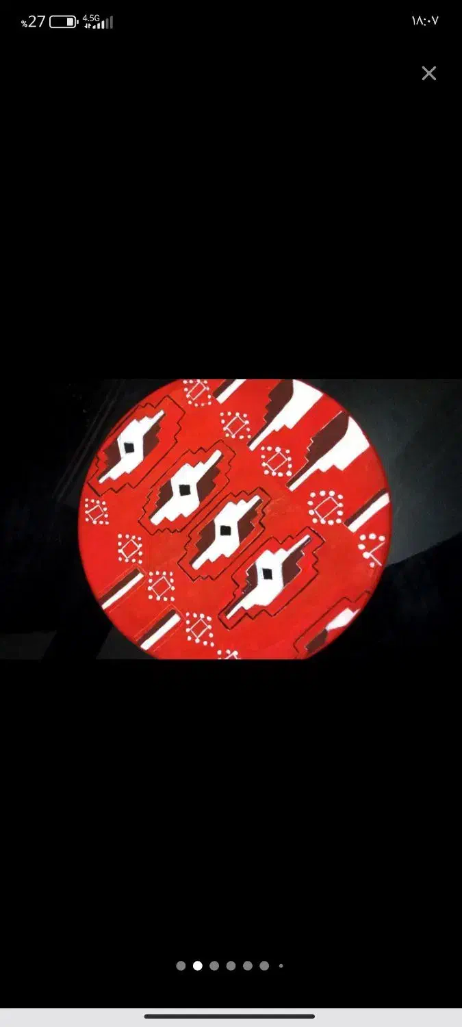 بشقاب سفالی|ظروف سرو و پذیرایی|زابل, |دیوار