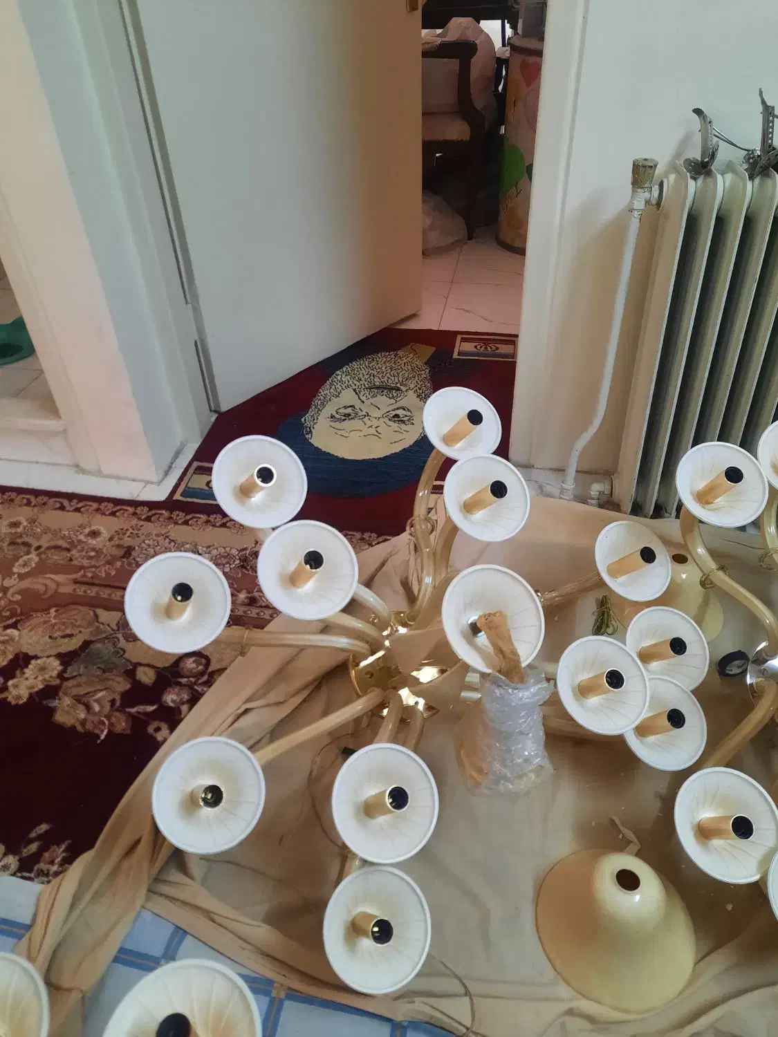 لوستر  ۳ عدد|لوستر و چراغ آویز|تهران, ارامنه|دیوار