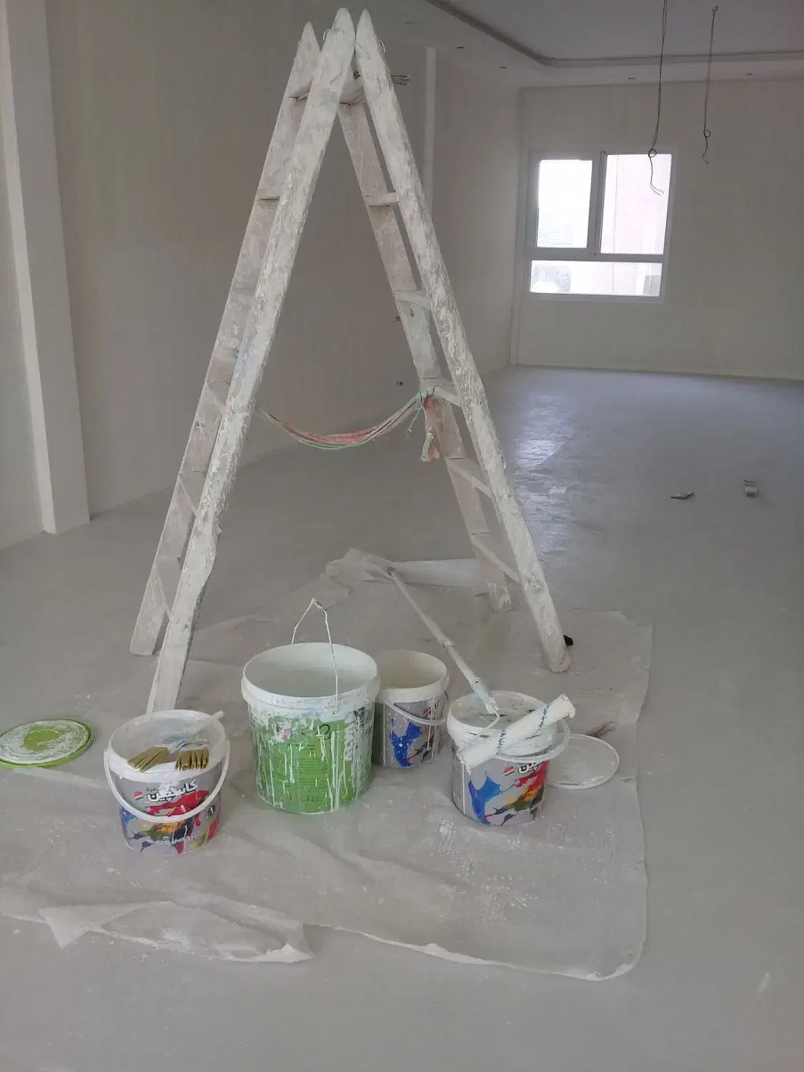 نقاشی ساختمان|خدمات پیشه و مهارت|سبزوار, باهنر|دیوار