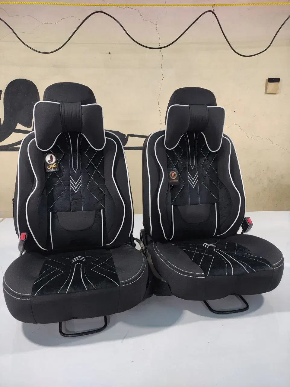 روکش صندلی برزنتی برای پراید صبا ۱۳۱ پژو ۲۰۶ و ..|قطعات یدکی و لوازم جانبی|قرچک, امین آباد|دیوار