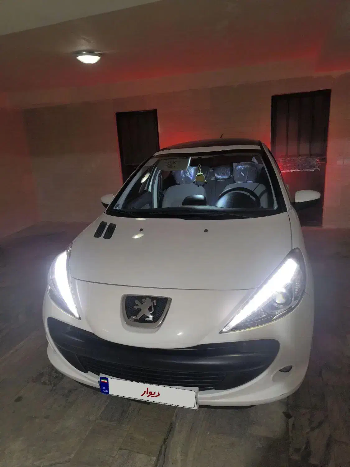 207 تمیز پانورما بی رنگ|خودرو سواری و وانت|کرج, حصار|دیوار