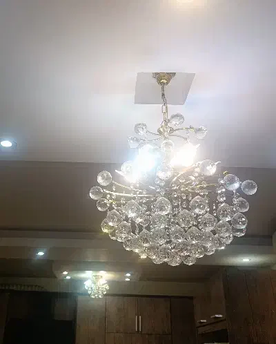 لوستر|لوستر و چراغ آویز|اراک, |دیوار