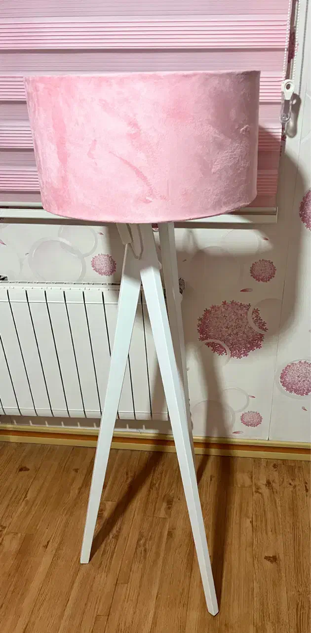 آباژور پایه چوبی|چراغ خواب و آباژور|کرمانشاه, |دیوار