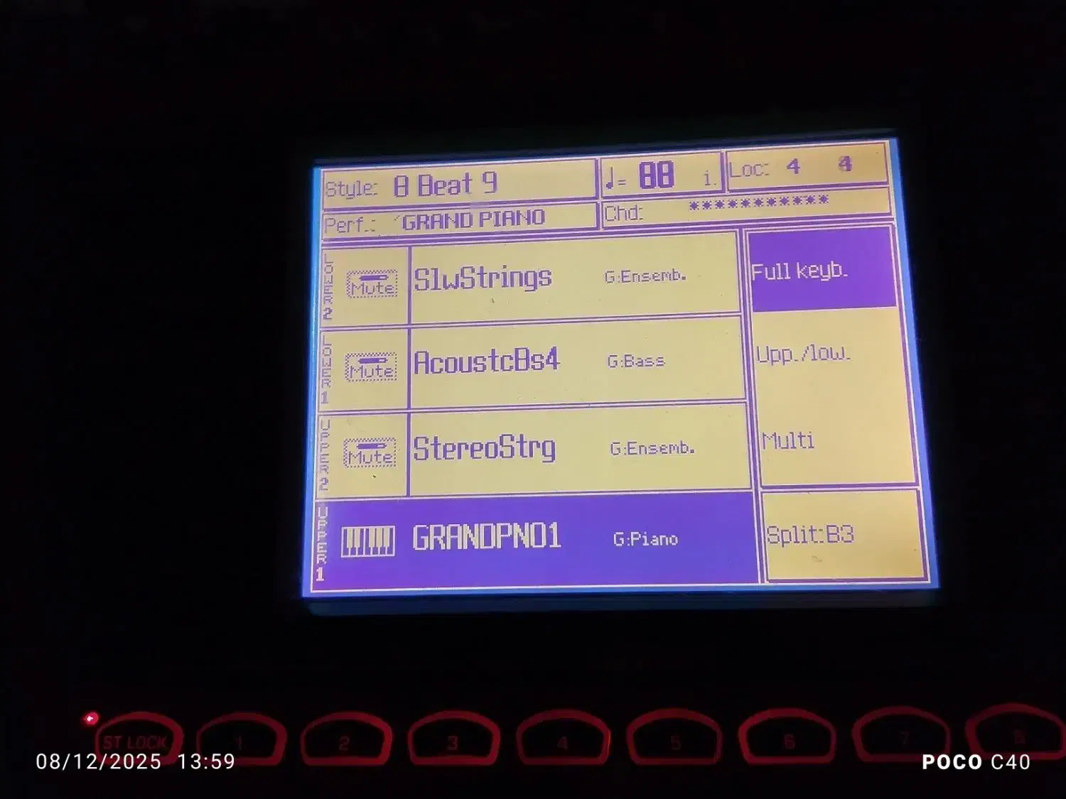 ارگ جی ام کا8|پیانو، کیبورد، آکاردئون|سنندج, |دیوار