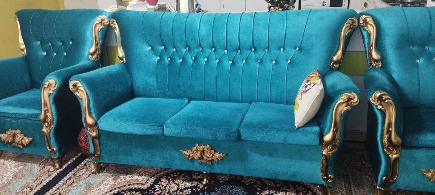 مبل تمیز در حد نو|مبلمان خانگی و میز عسلی|گلپایگان, |دیوار