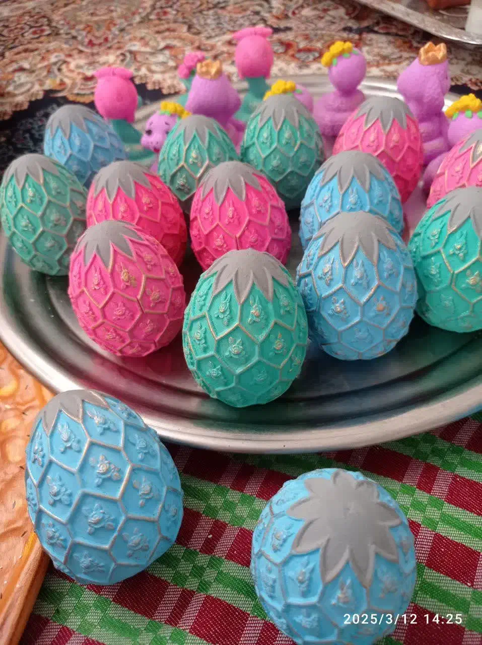 هفت سین و تخم مرغ|صنایع دستی و سایر لوازم تزئینی|مشکین‌دشت, |دیوار