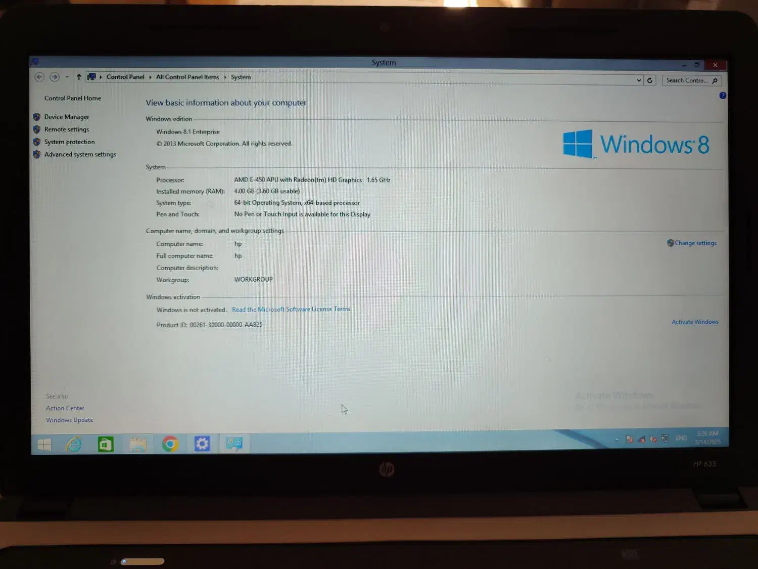 hp635|رایانه همراه|قم, باجک یک|دیوار