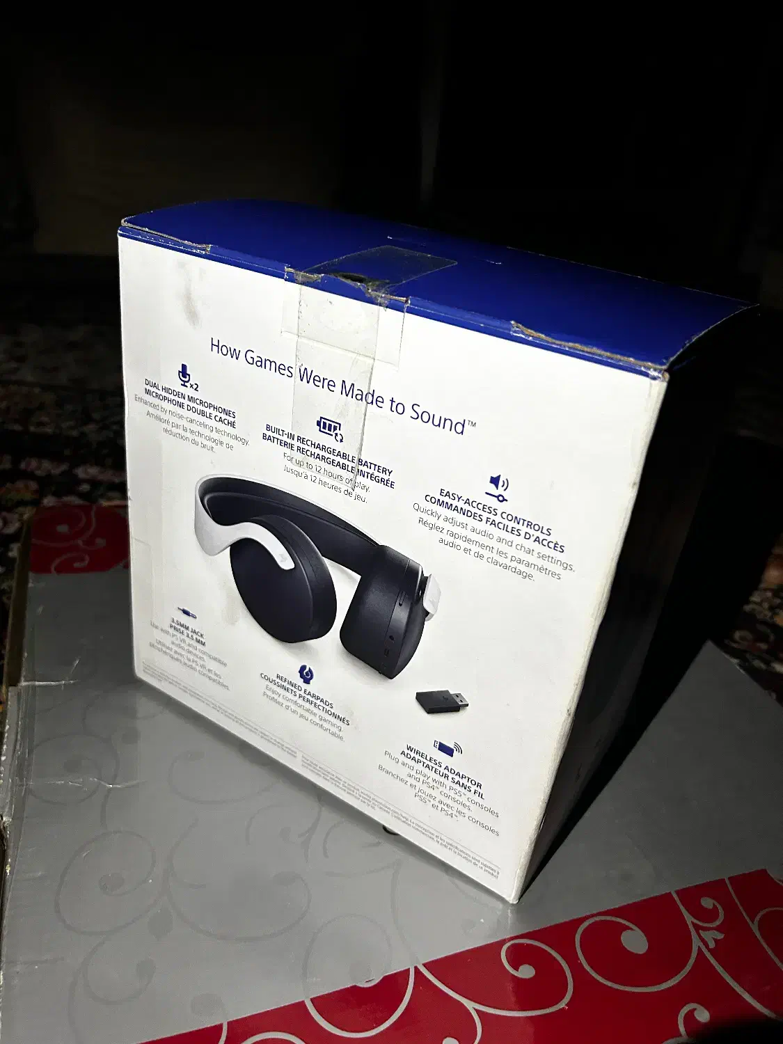 هدست Pulse 3D اصلی سونی|کنسول، بازی ویدئویی و آنلاین|برازجان, |دیوار