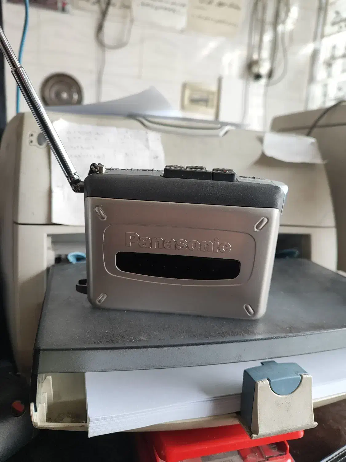 رادیو و ضبط خبرنگاری پاناسونیک ژاپن|سیستم صوتی خانگی|تبریز, |دیوار