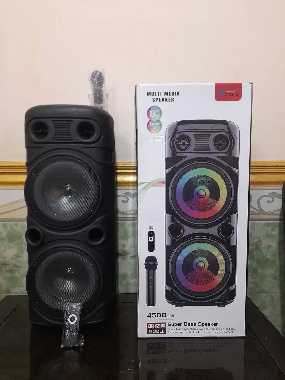 اسپیکر zqs 8210s|پخش‌کننده همراه|آبادان, |دیوار