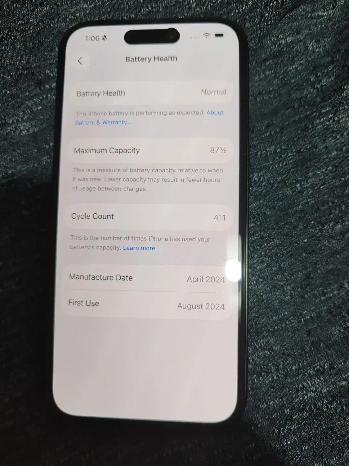 آیفون 15 پرو یک ترابایت zaa|موبایل|تهران, هفت حوض|دیوار
