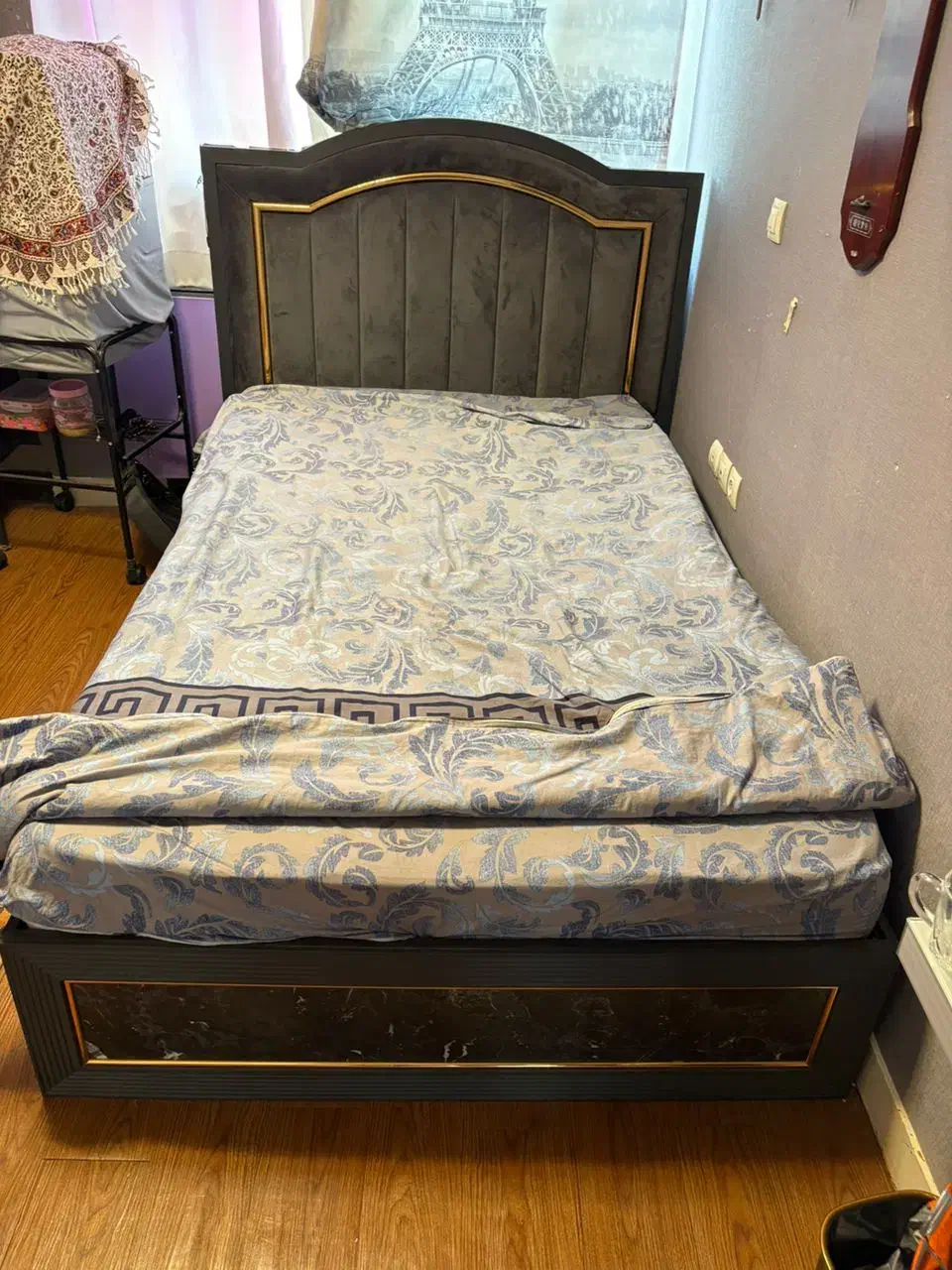 سرویس خواب  میز تحریر. آینه جا کتابی کشو دار  تخت|تخت و سرویس خواب|تهران, ارم|دیوار