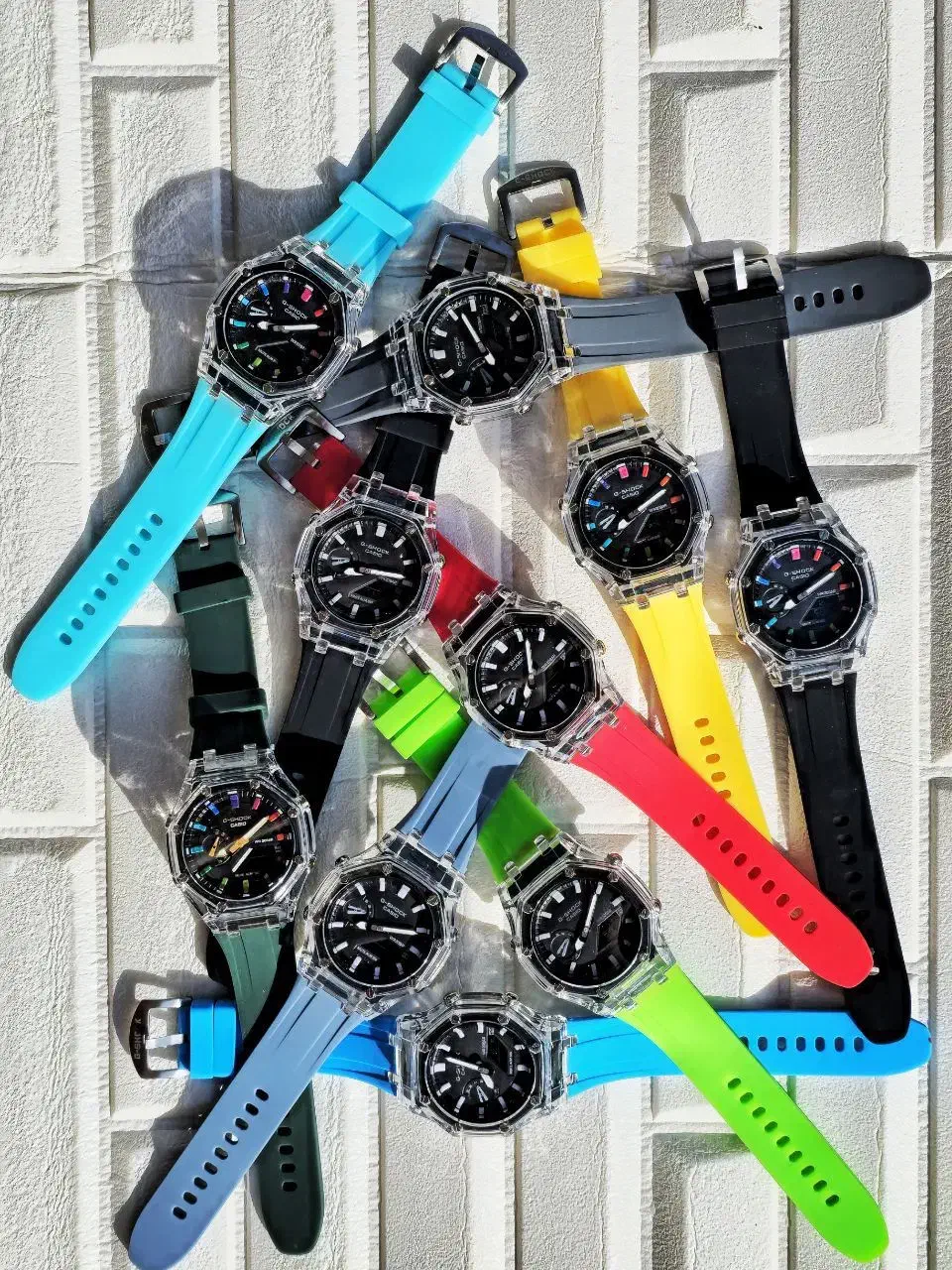 ساعت GShock شش ضلعی رنگ بندی جور )|ساعت|اصفهان, نقش جهان|دیوار