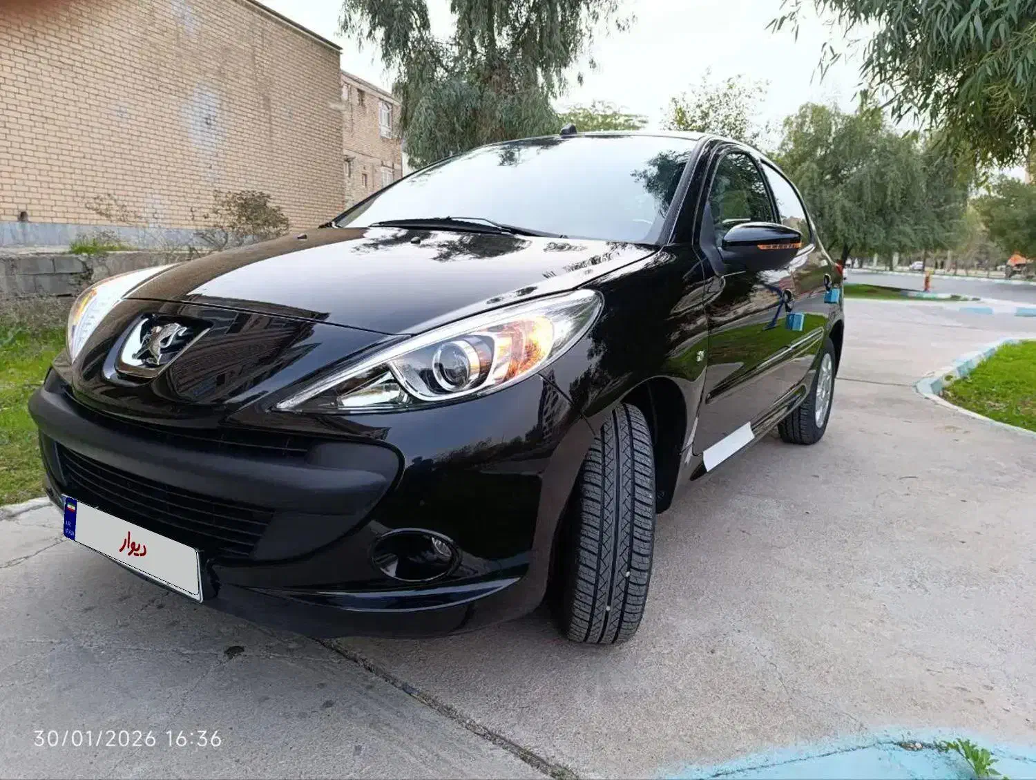 ۲۰۷ صفرمشکی tu5|خودرو سواری و وانت|دزفول, |دیوار