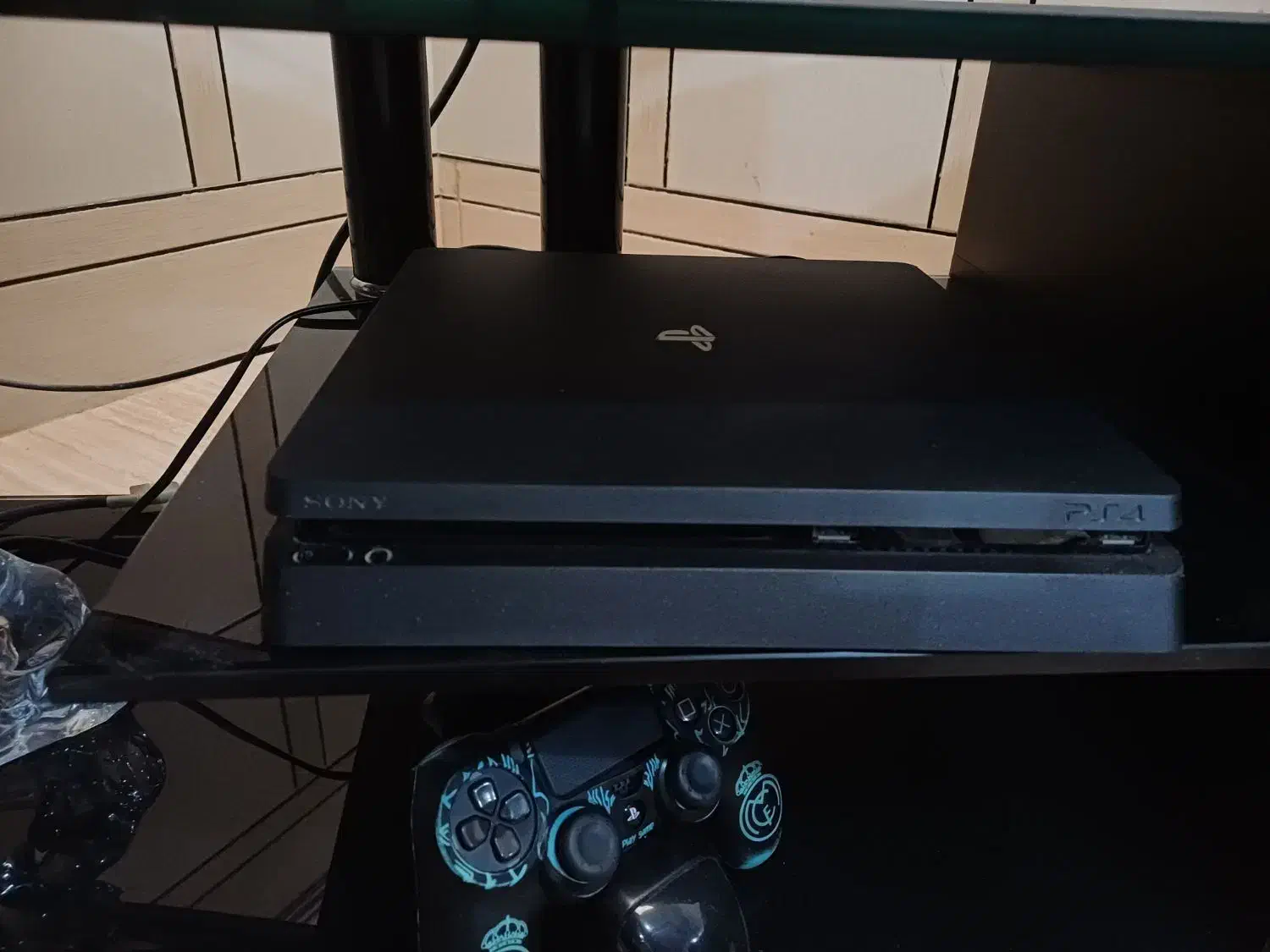 ps4 slim 1tra دو دسته|کنسول، بازی ویدئویی و آنلاین|اهواز, معین زاده|دیوار
