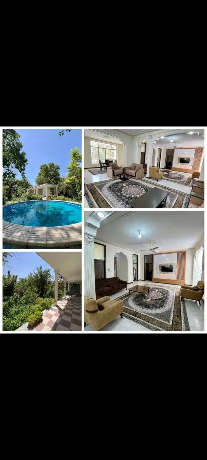 اجاره باغ و ویلا شیک باغبهادران|اجارهٔ کوتاه‌مدت ویلا و باغ|فولادشهر, باغشاد|دیوار