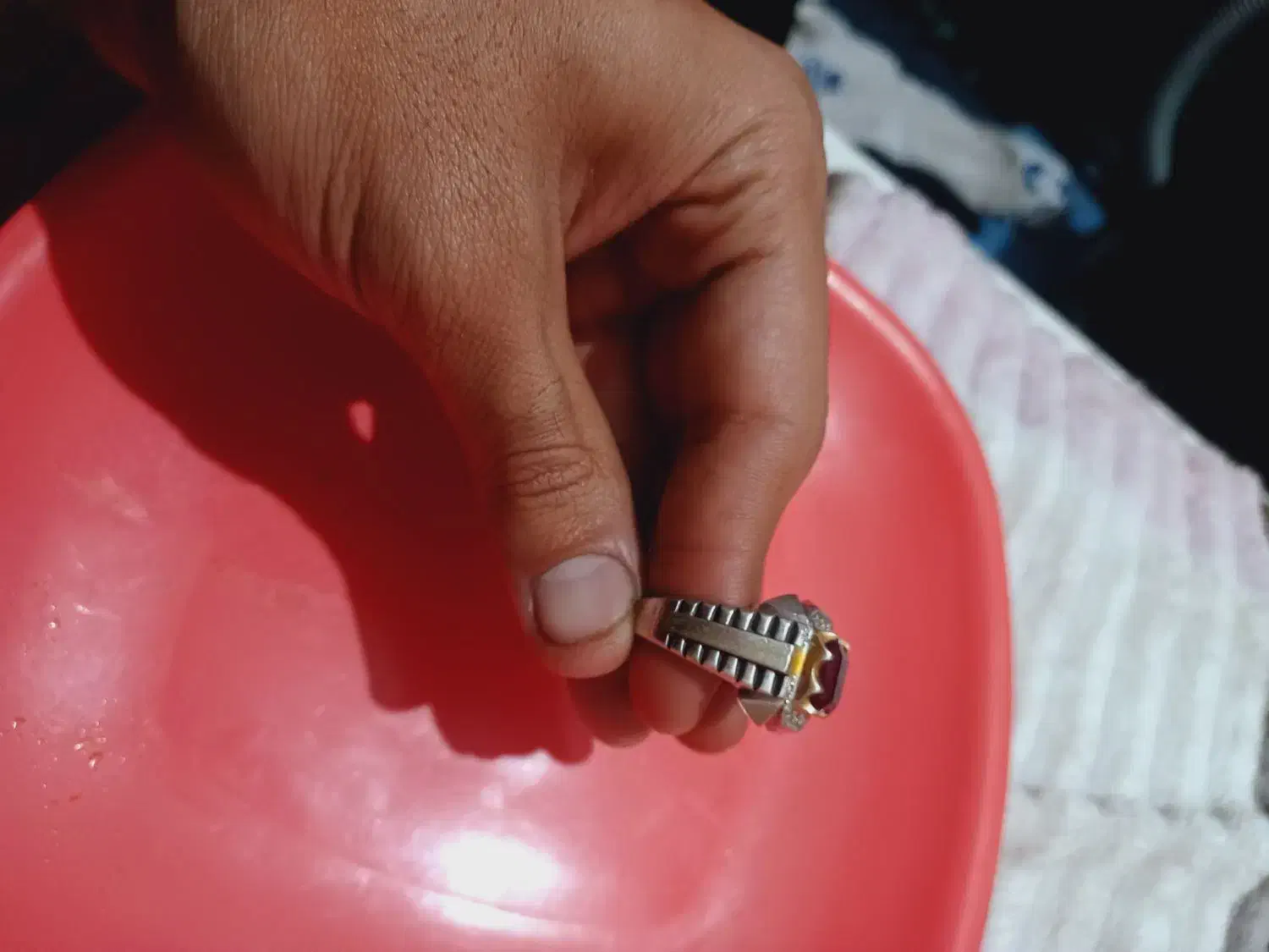 سه عدد انگشتر نقره|جواهرات|شیراز, کوشک میدان|دیوار