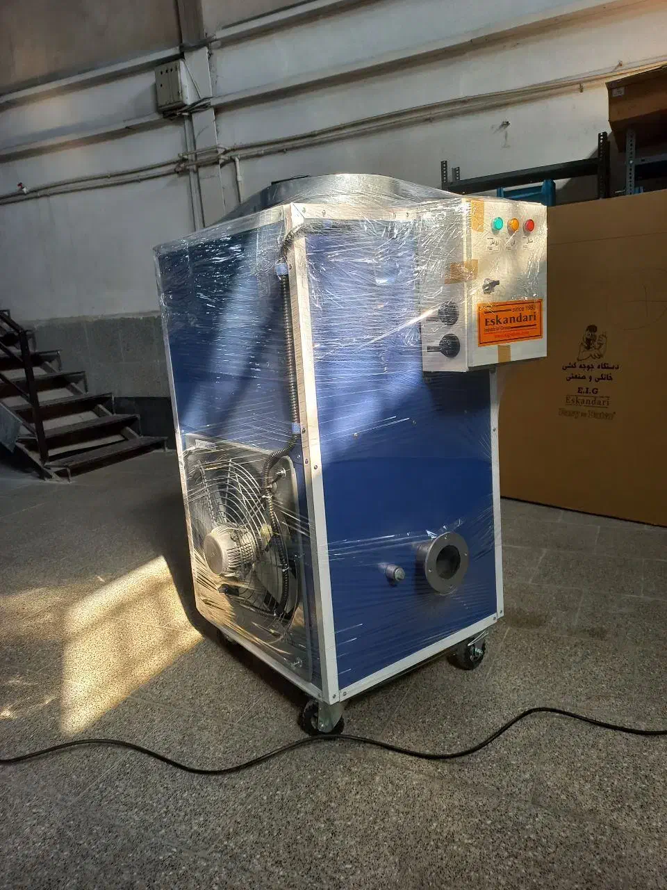 هیتر بخاری گلخانه صنعتی گرمایش سالن 110 هزار|ماشین‌آلات صنعتی|سمنان, |دیوار