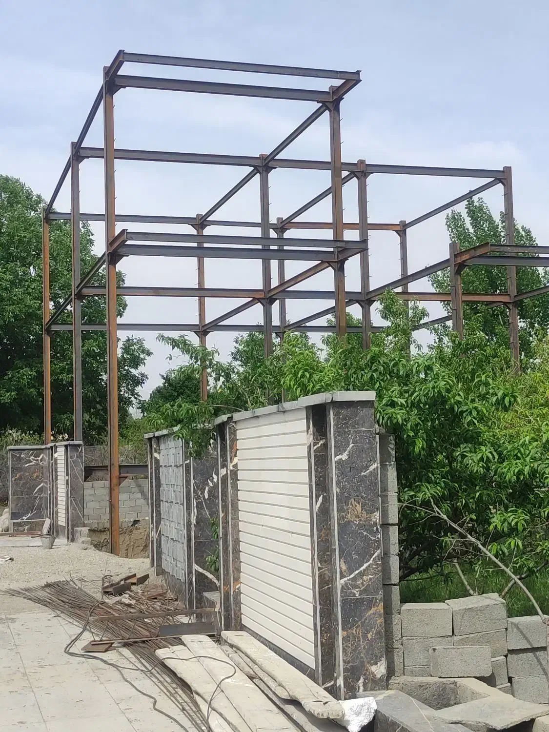 اسکلت با کمترین زمان و قیمت ممکن|خدمات پیشه و مهارت|هشتگرد, سعید آباد|دیوار