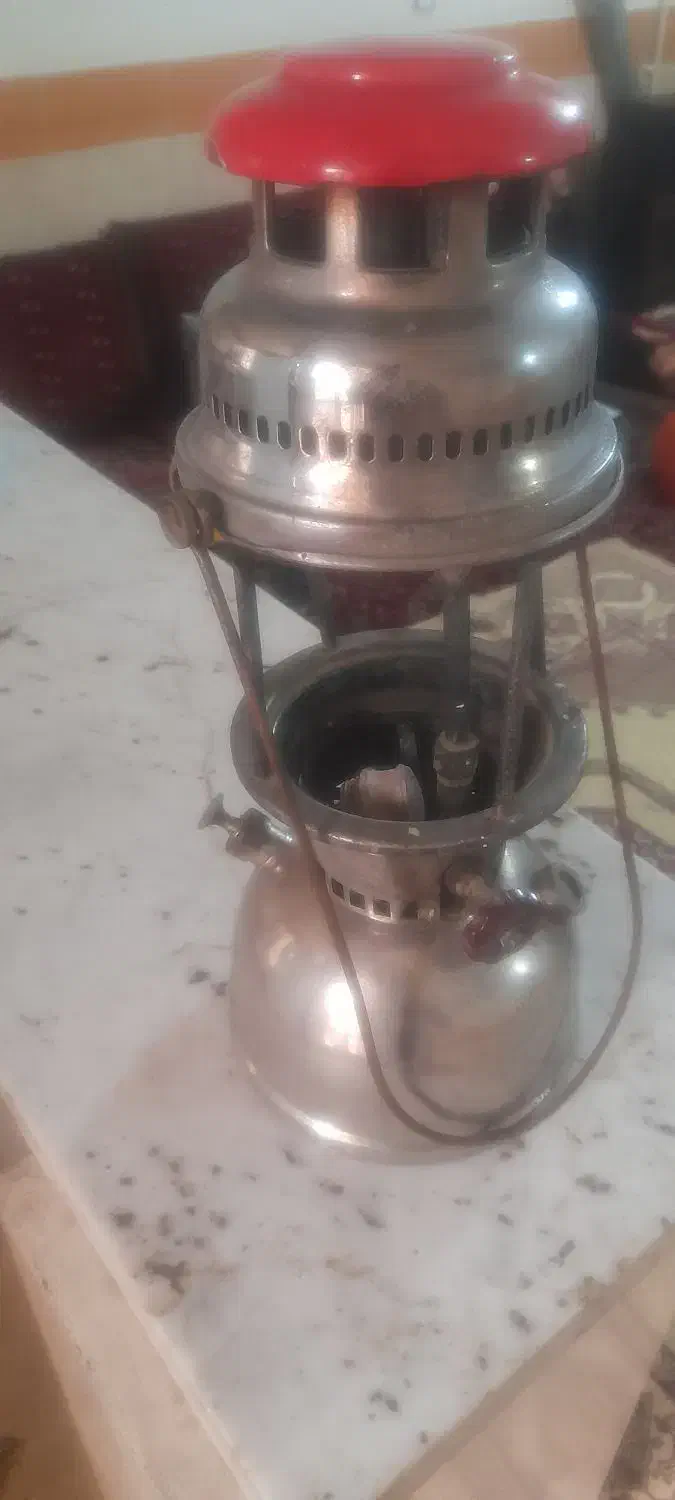 چراغ نفتی قدیمی|کلکسیون اشیاء عتیقه|تاکستان, |دیوار