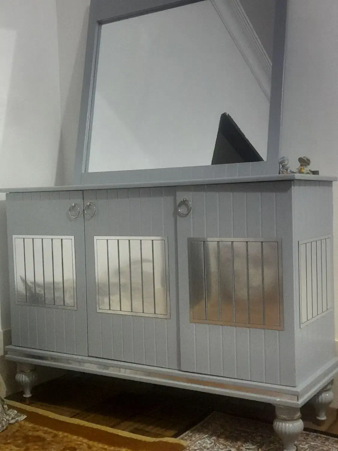 اینه کنسول و میز تلوزیون|بوفه، ویترین، کنسول|خوی, |دیوار