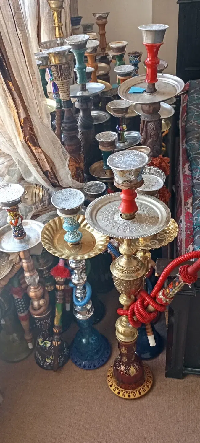 قلیون|کلکسیون و سرگرمی|پرند, فاز ۱|دیوار