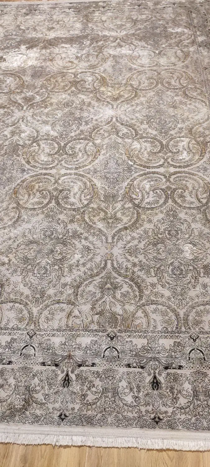 فرش ابریشمی|فرش|قزوین, |دیوار