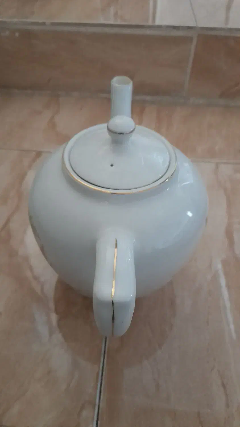 قوری گل سرخی|قوری، کتری، قهوهساز دستی|ساوه, |دیوار