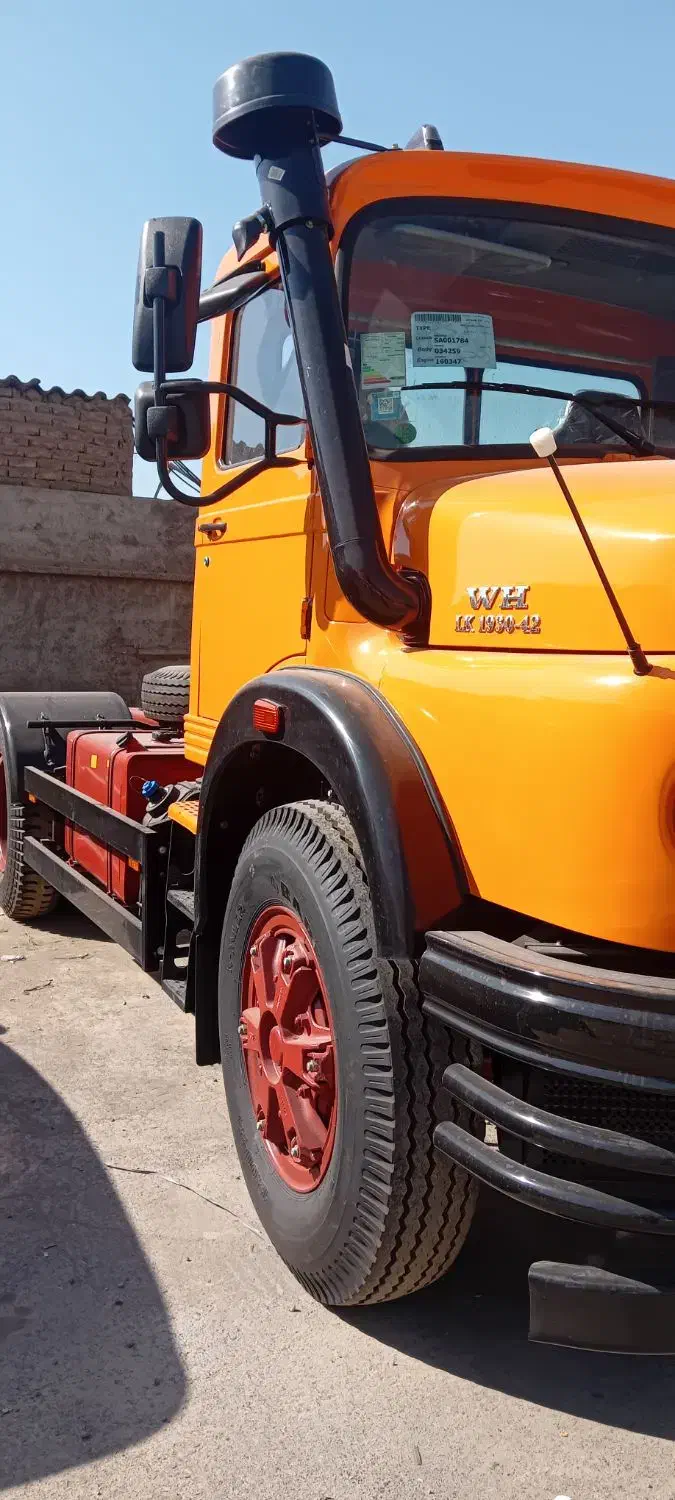 کامیون بنز تک کمپرسی مدل ۴۰۴ خشک شاسی|خودرو سنگین|تهران, امیریه|دیوار