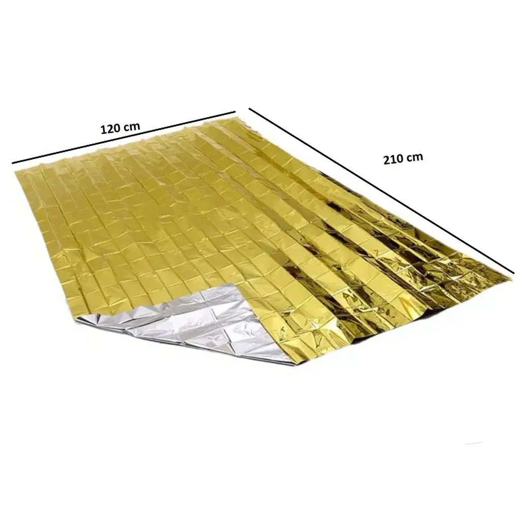 پتو نجات طلایی-نقره ای ۲۱۰ در ۱۲۰ سانت|کوهنوردی و کمپینگ|تهران, دستغیب|دیوار