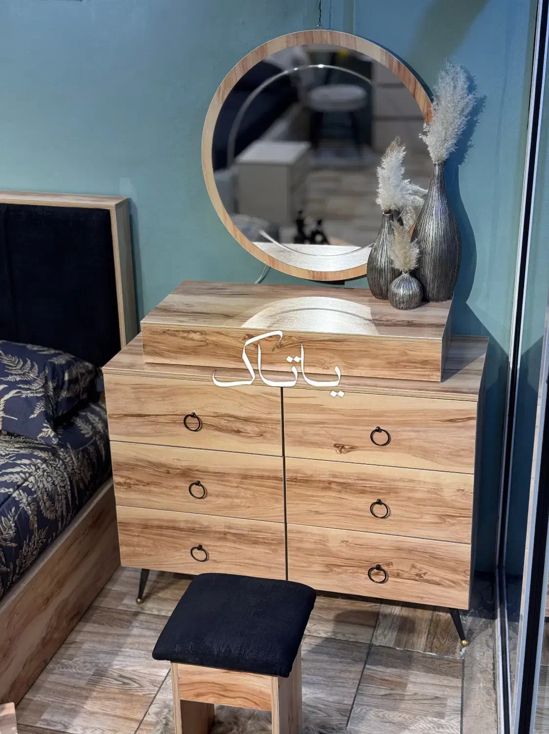 سرویس خواب دو نفره رز تمام ام دی اف|تخت و سرویس خواب|تهران, شهرک ولیعصر جنوبی|دیوار