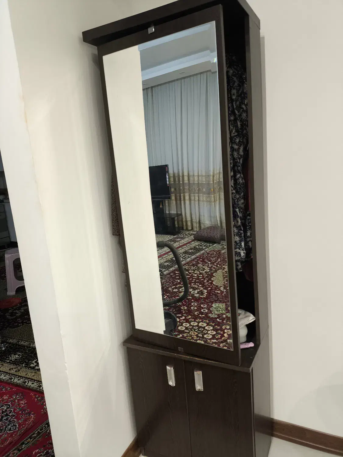 جالباسی و جاکفشی|جاکفشی، کمد، دراور|یزد, |دیوار