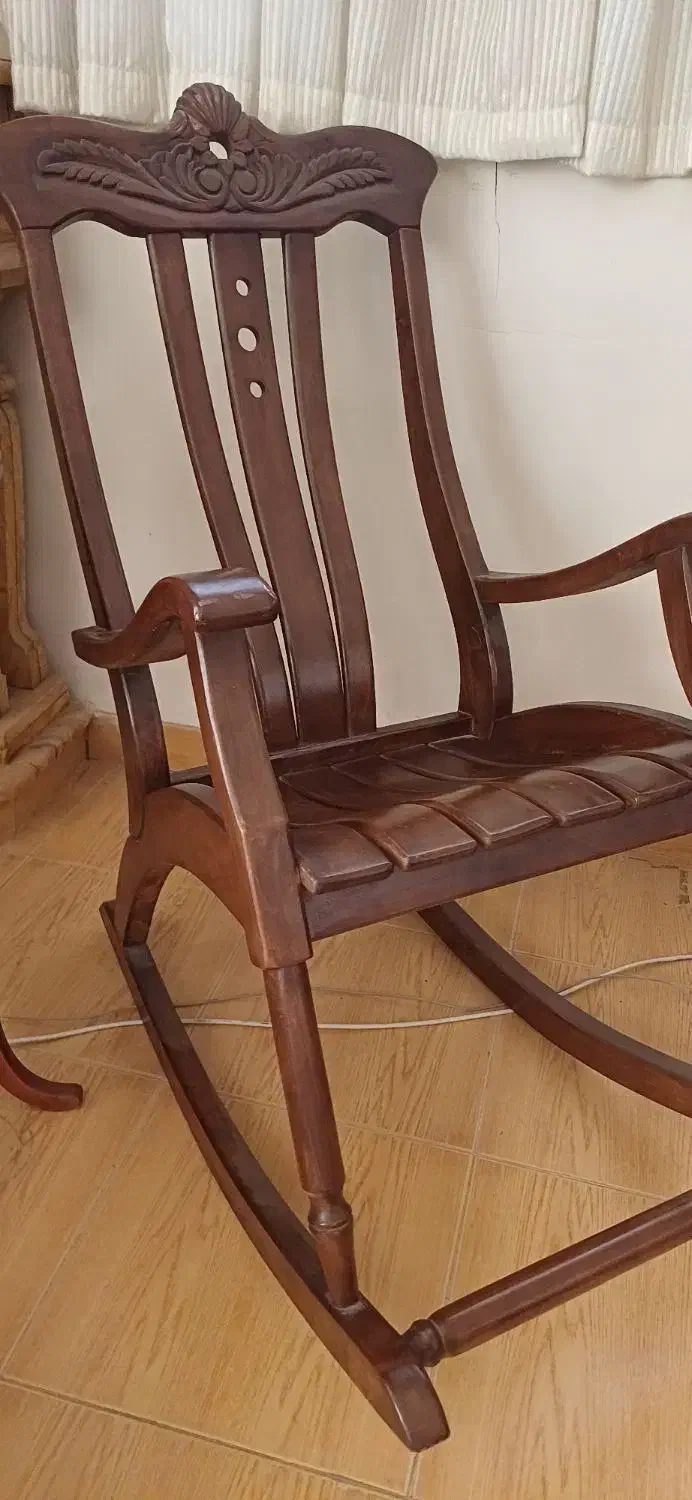 صندلی راک تمام چوب|صندلی و نیمکت|تبریز, |دیوار