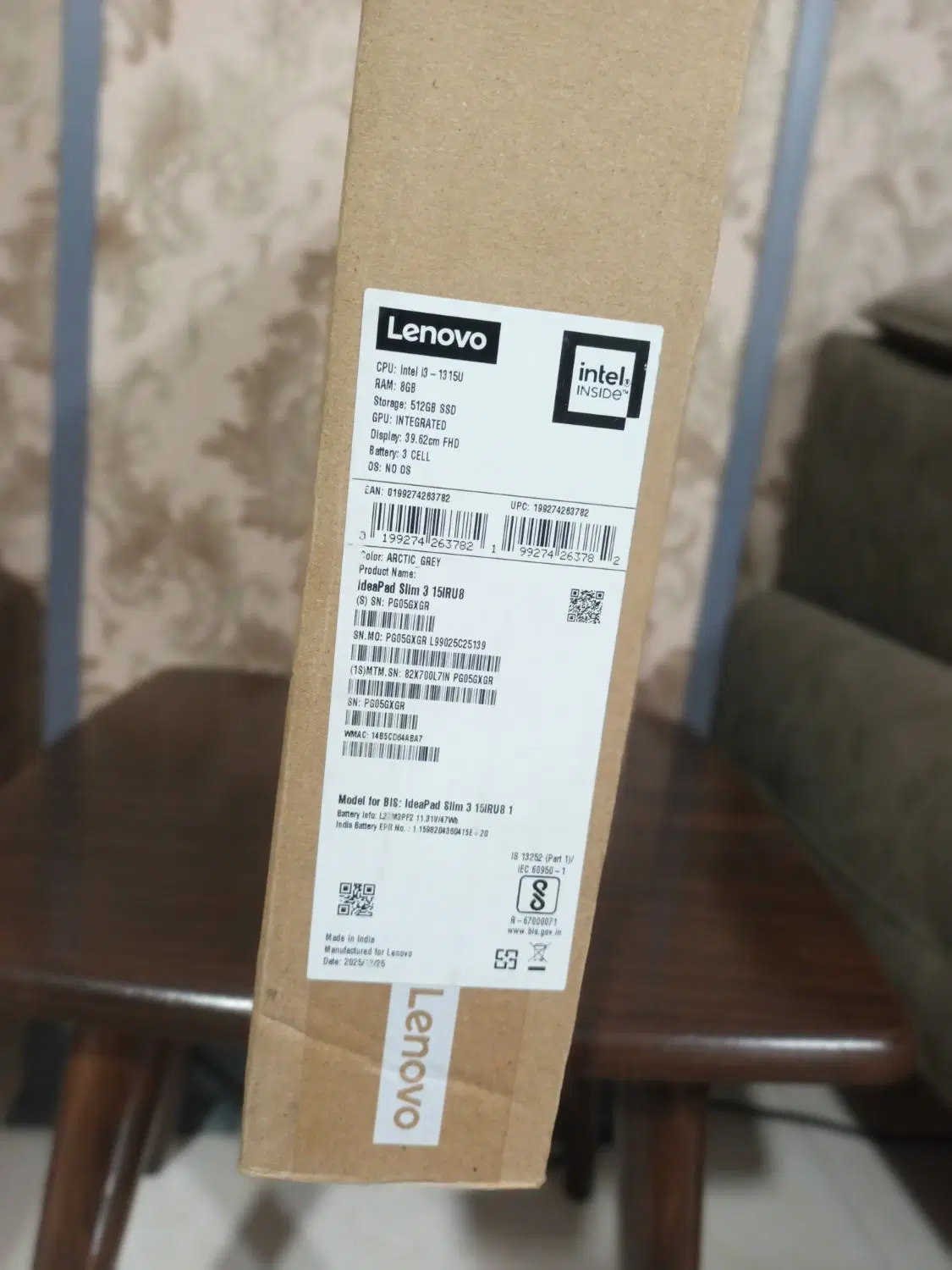 لپ تاپ lenovo ideapad slim 3|رایانه همراه|شیراز, شهرک مطهری|دیوار