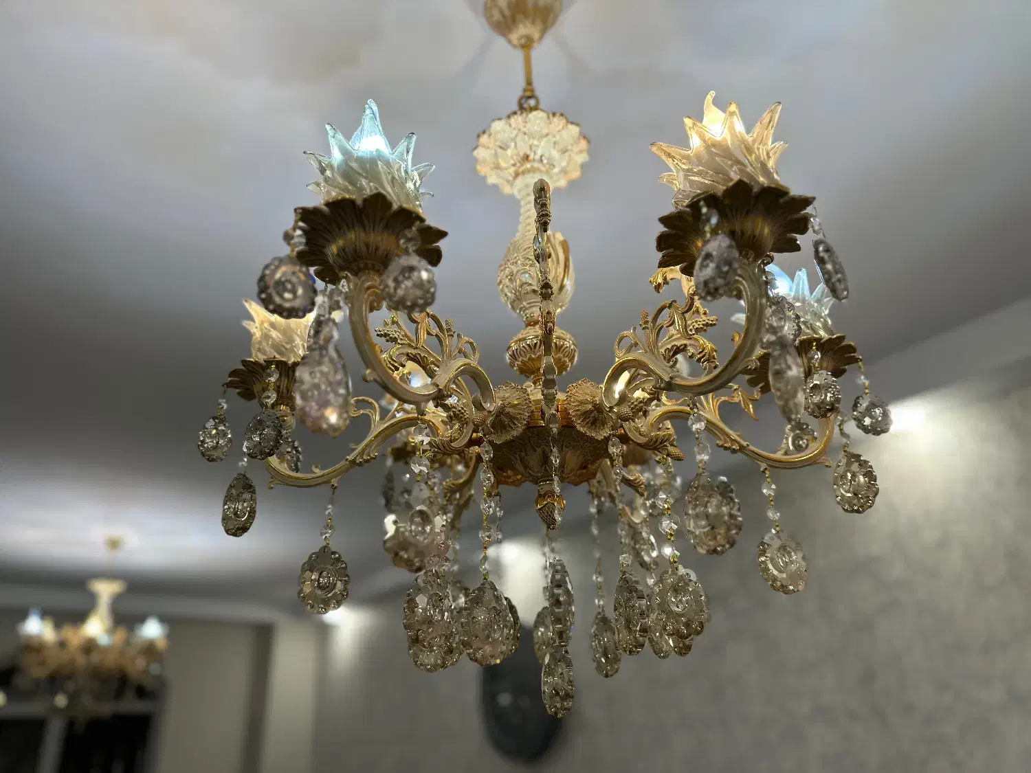 ۲ عدد لوستر اویز ۶ شعله|لوستر و چراغ آویز|تهران, شهرک شهید باقری|دیوار