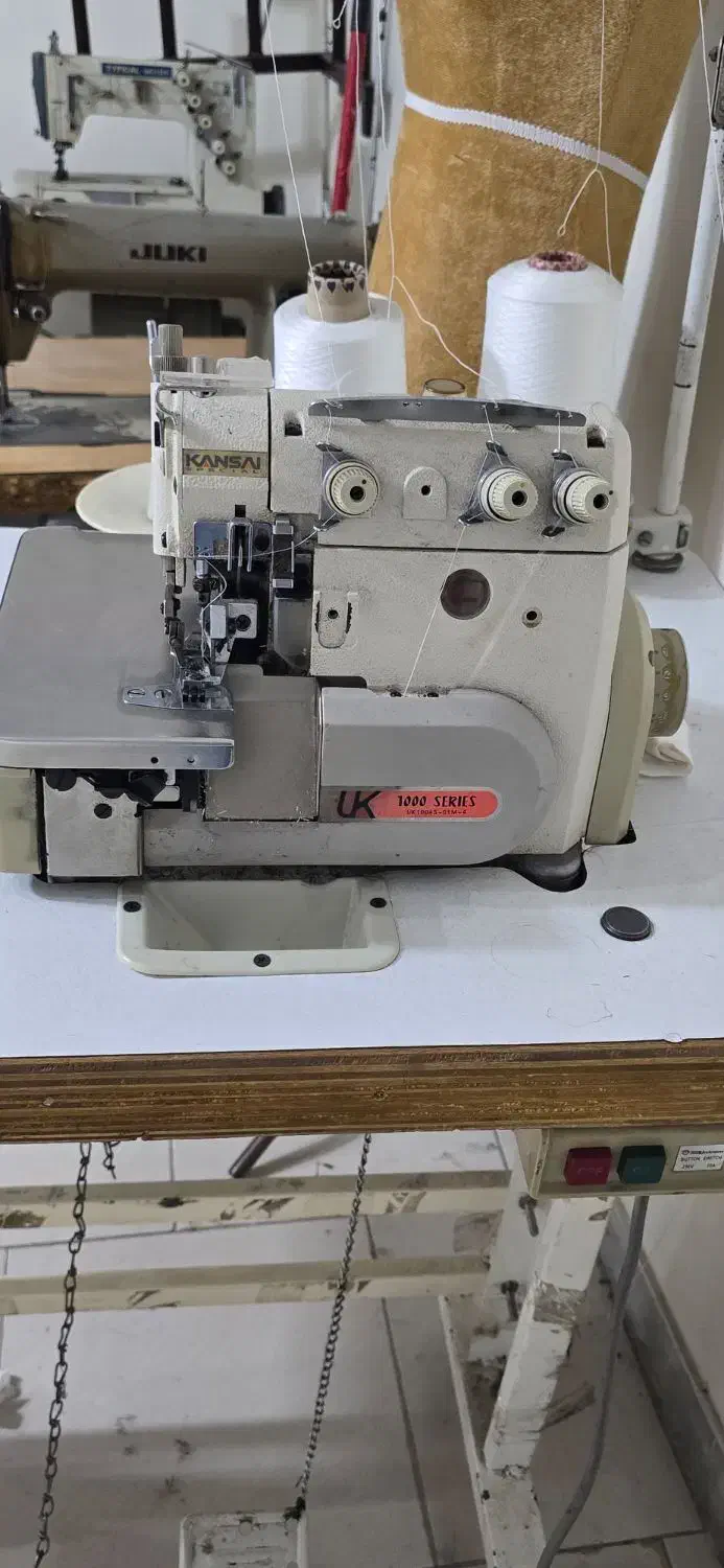 چرخ سردوز ۳نخ کانزای ژاپنی|چرخ خیاطی و ریسندگی|بومهن, |دیوار