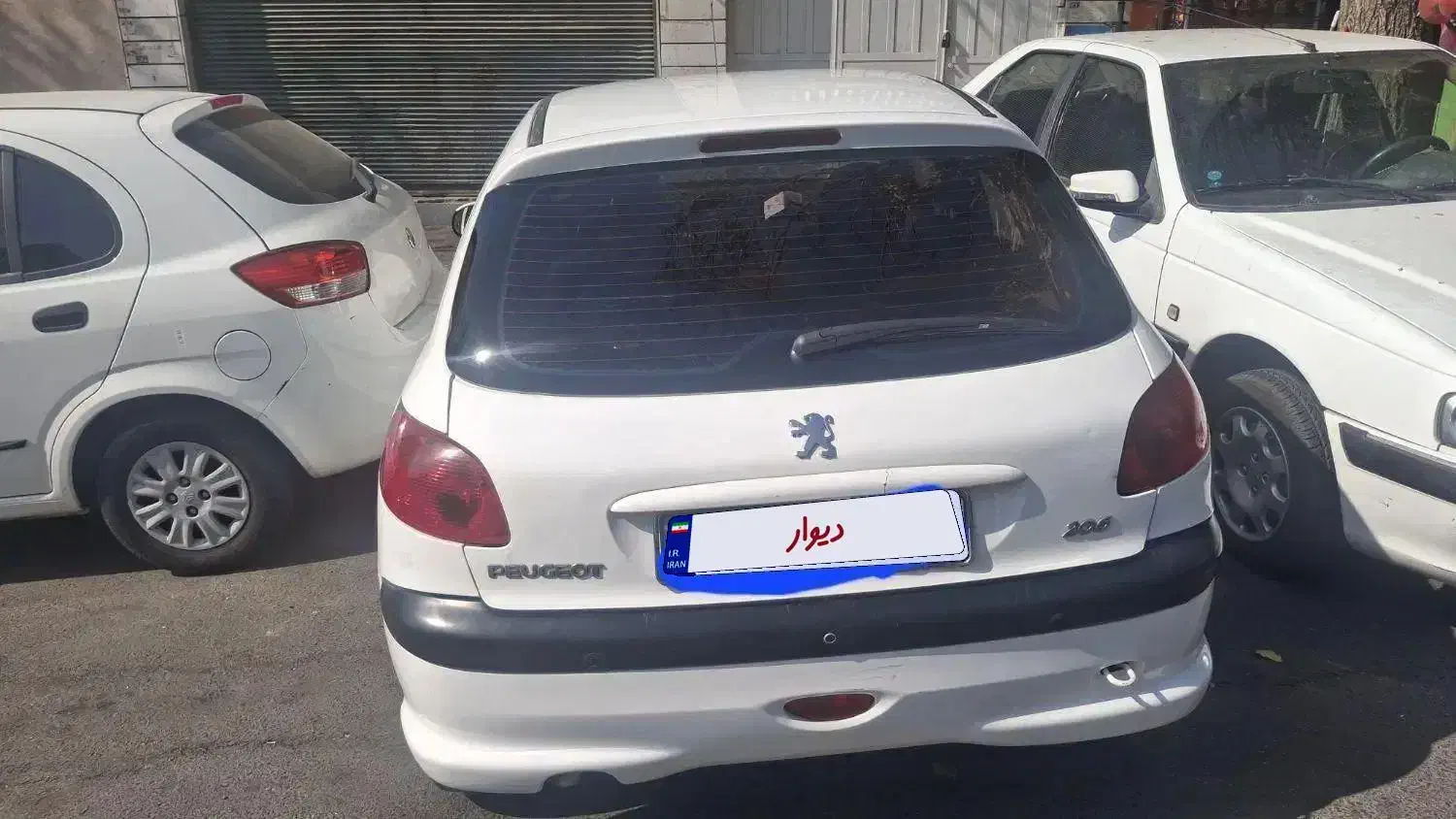 206 تیپ 5 مدل 93|خودرو سواری و وانت|تهران, ارامنه|دیوار