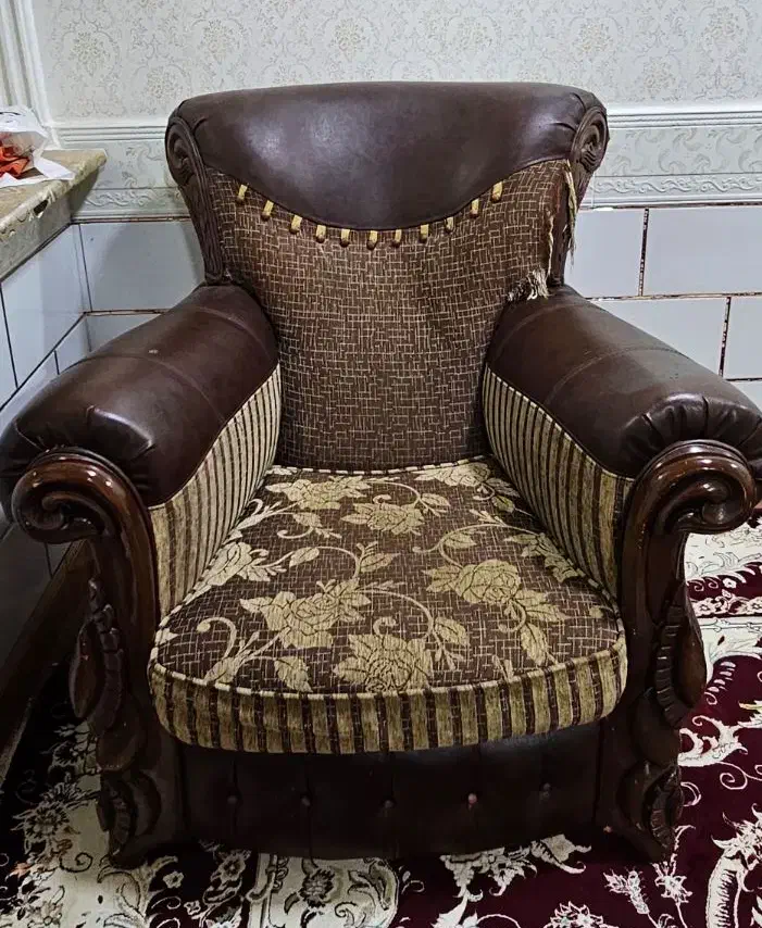 مبل سلطنتی|مبلمان خانگی و میز عسلی|اهواز, کارون|دیوار