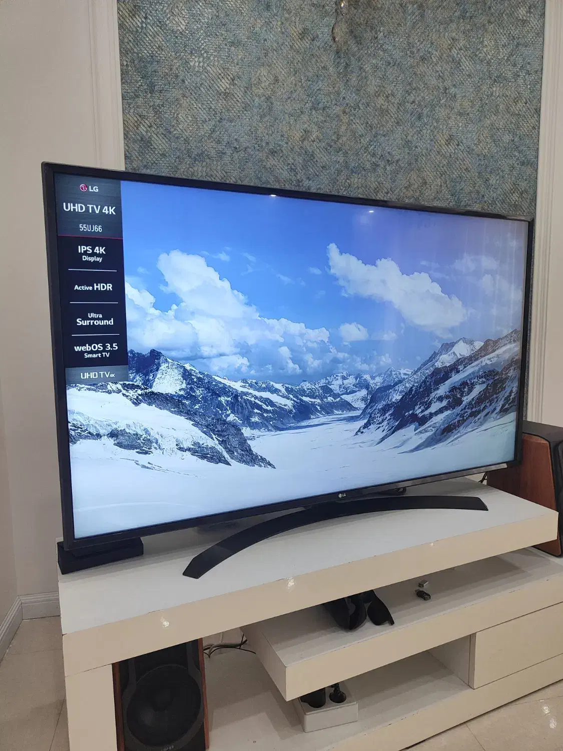 تلویزیون 55 ال جی 4K UJ66000|تلویزیون و پروژکتور|مشهد, الهیه|دیوار