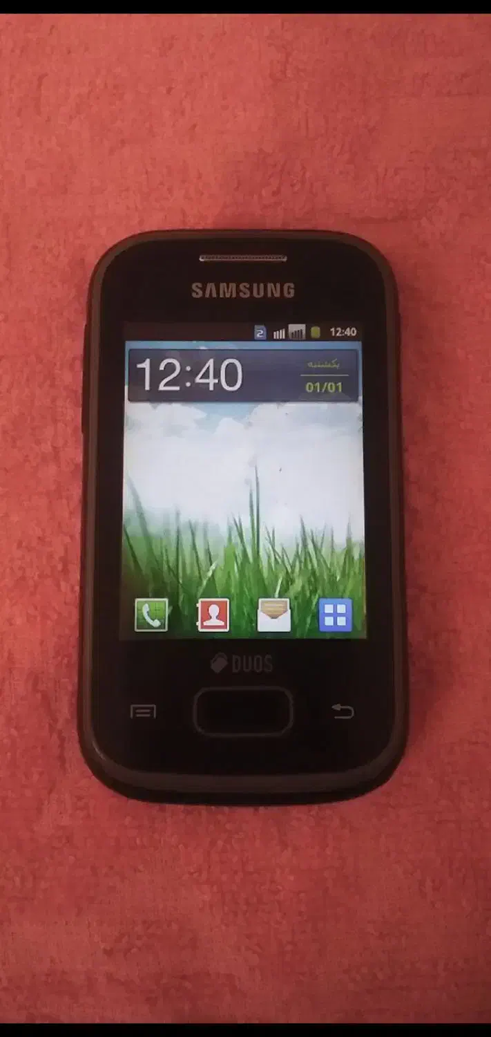 گوشی مینی لمسی سامسونگ تک سیم واوان اسلامشهر|موبایل|اسلام‌شهر, شهرک واوان|دیوار
